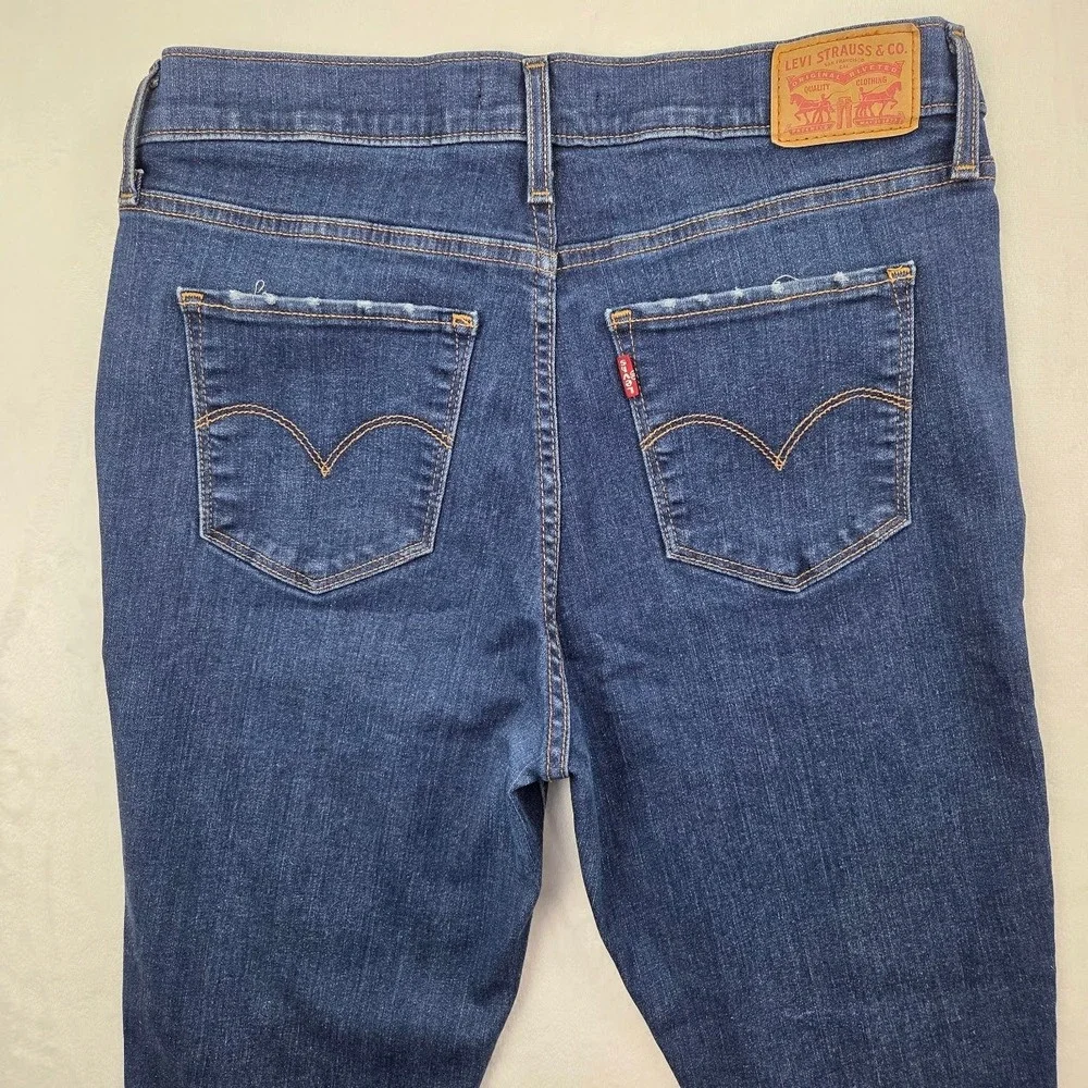 Levi's Jeans Men 31 Blue 720 High Rise Super Skinny Excellent